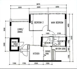 Blk 682A Waterway View (Punggol), HDB 3 Rooms #578689291